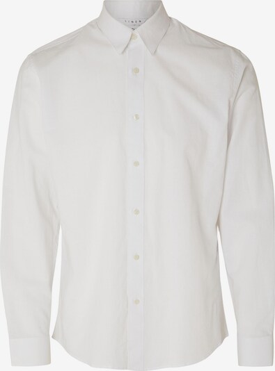 SELECTED HOMME Chemise business en blanc, Vue avec produit