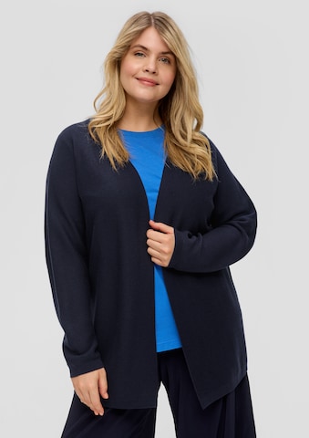 Cardigan s.Oliver en bleu : devant