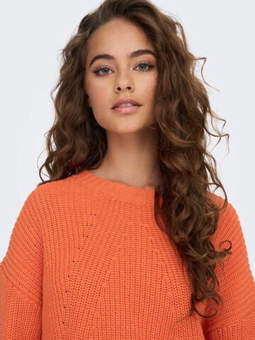 ONLY Sweater 'Bella' in Orange