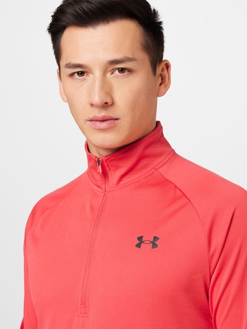 UNDER ARMOUR - Camisa funcionais 'Tech 2.0' em vermelho