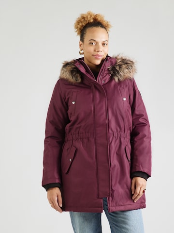 ONLY Carmakoma Téli parka 'CARIrena' - lila: elől
