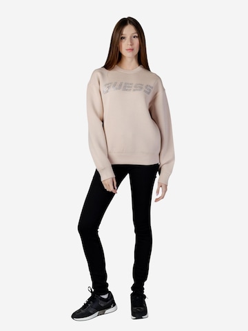 Felpa 'CECILIA CN SWEATSHIRT V4BQ15 K7UW2' di GUESS in rosa