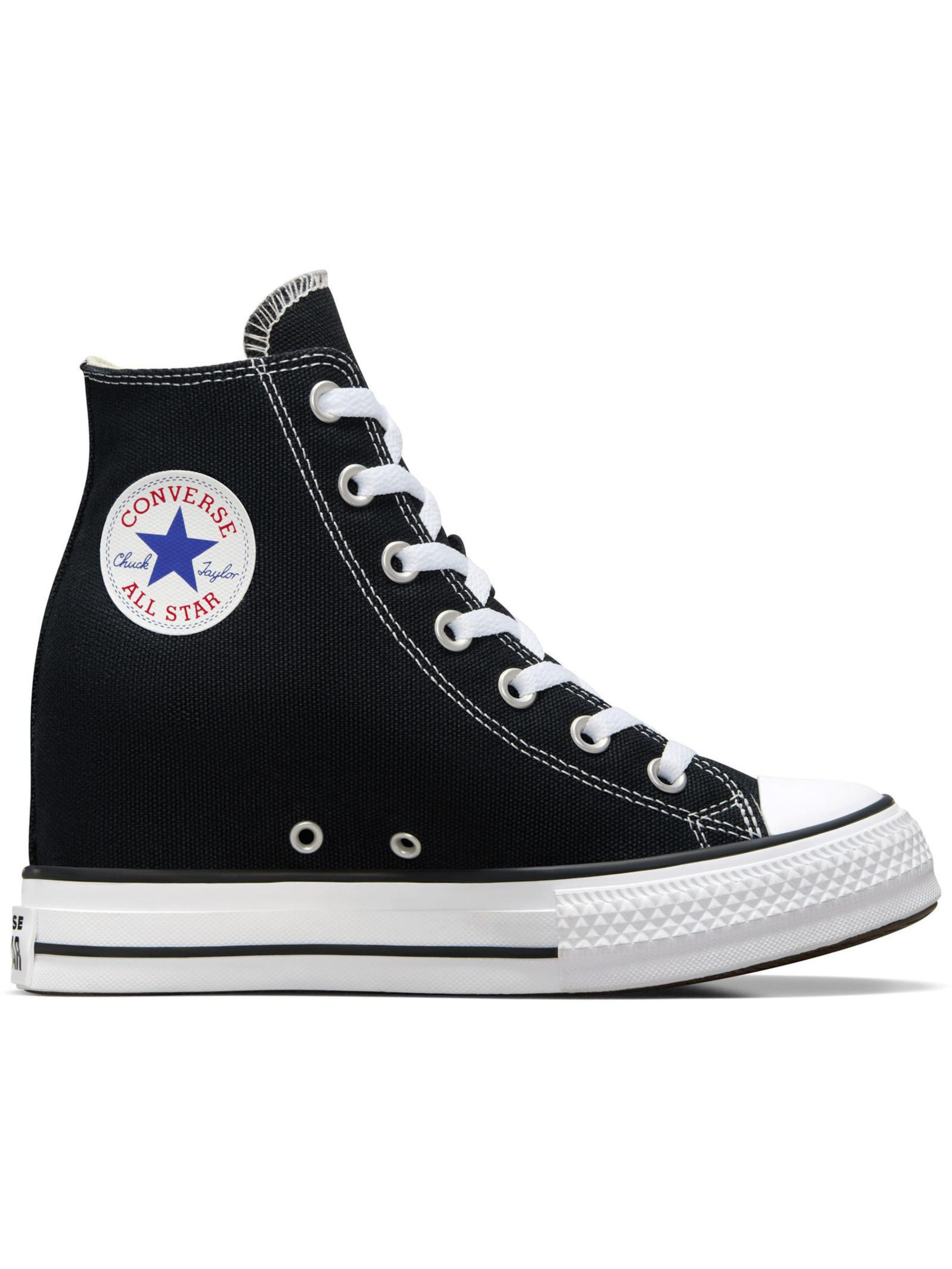 CONVERSE Sneaker low 'Converse Chuck Taylor All Star Wedge Platform'‌‌ in 38 in schwarz, Produktansicht