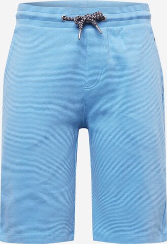 BLEND Slimfit Shorts in Blau: predná strana