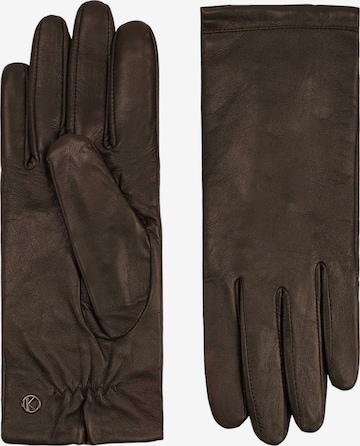 KESSLER Fingerhandschuhe 'Chelsea' in Braun: Vorderseite