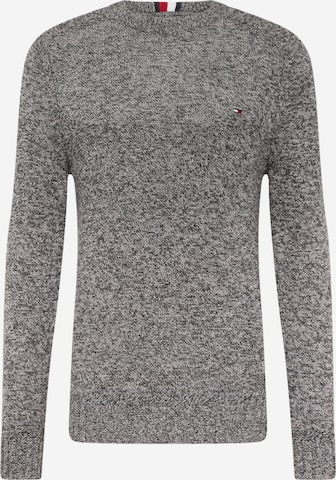 Pull-over TOMMY HILFIGER en gris : devant