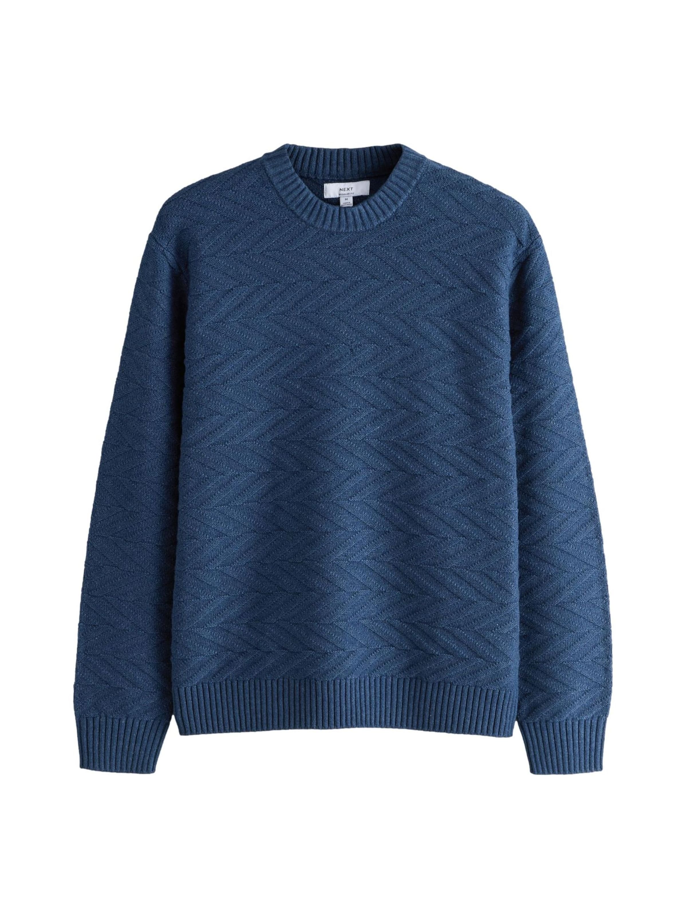 Next Sweater in Blue: front