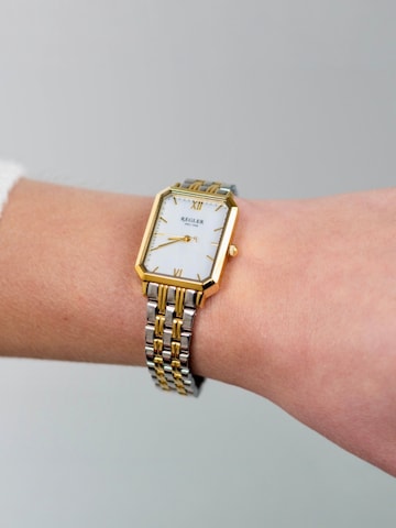 Montre à affichage analogique 'Régler Élégance Steel Bicolor Silver/Gold - Pearl' Régler en or