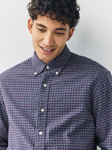 mėlyna Next Standartinis modelis Marškiniai