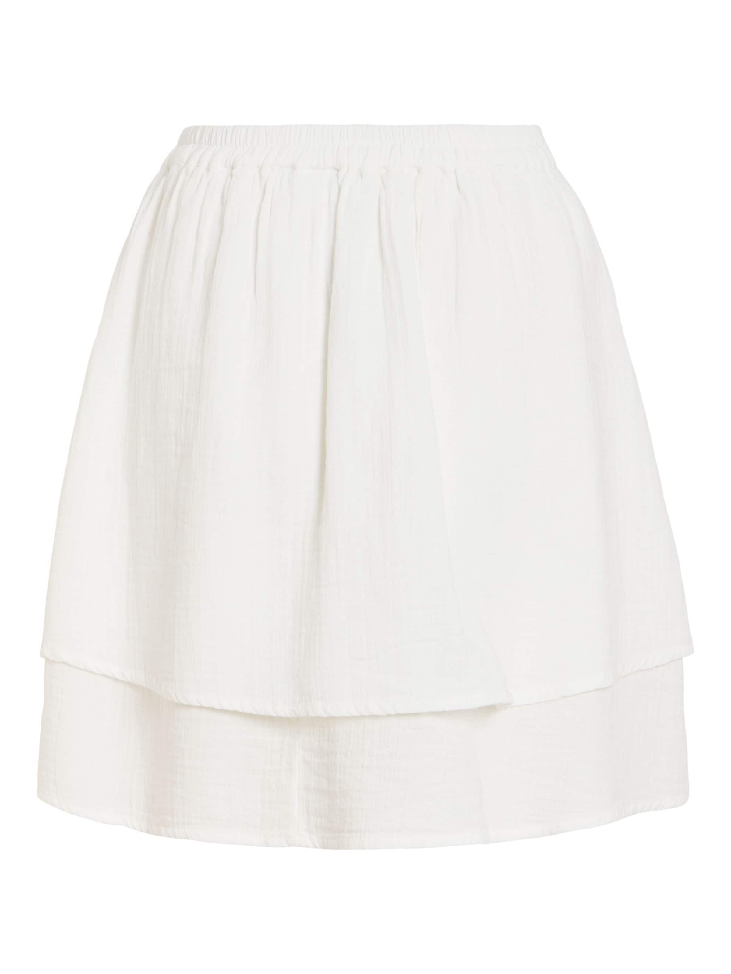 VILA - Falda 'VILania' en blanco