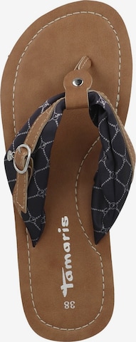 TAMARIS T-Bar Sandals in Blue