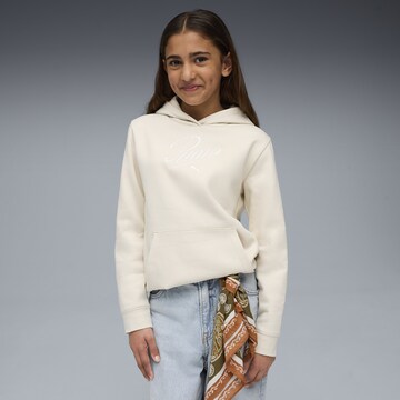 PUMA Sweatshirt 'Essentials' in White: front