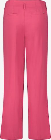 Betty & Co Loose fit Pleat-Front Pants in Pink: front