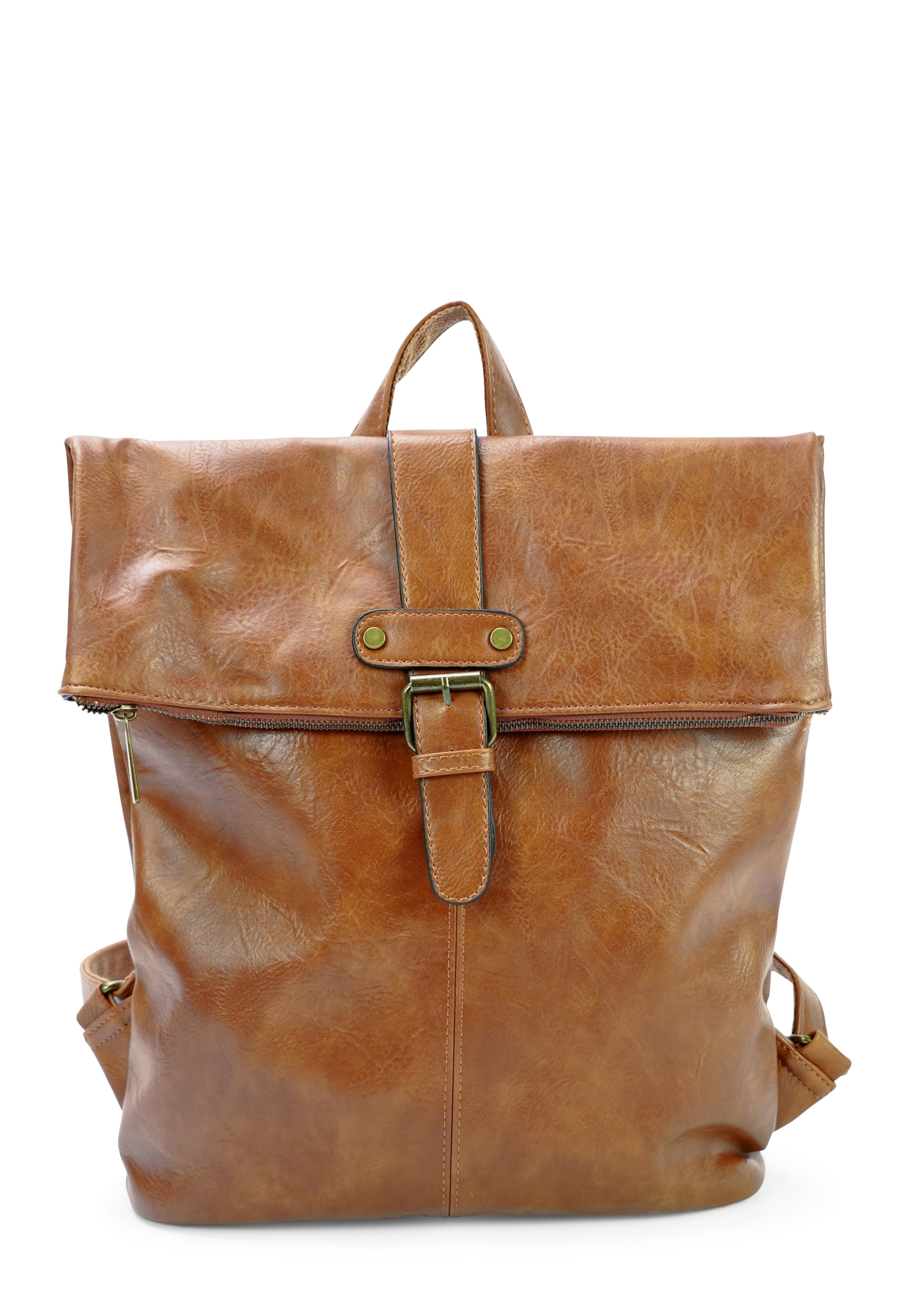 HARPA Backpack 'LIMA' in Brown: front
