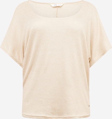 Pull-over 'Vi44ola' Z-One en beige : devant