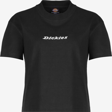 DICKIES Shirt 'Loretto' in Zwart: voorkant
