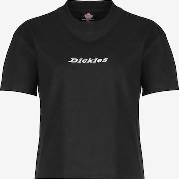 Maglietta 'Loretto' di DICKIES in nero: frontale