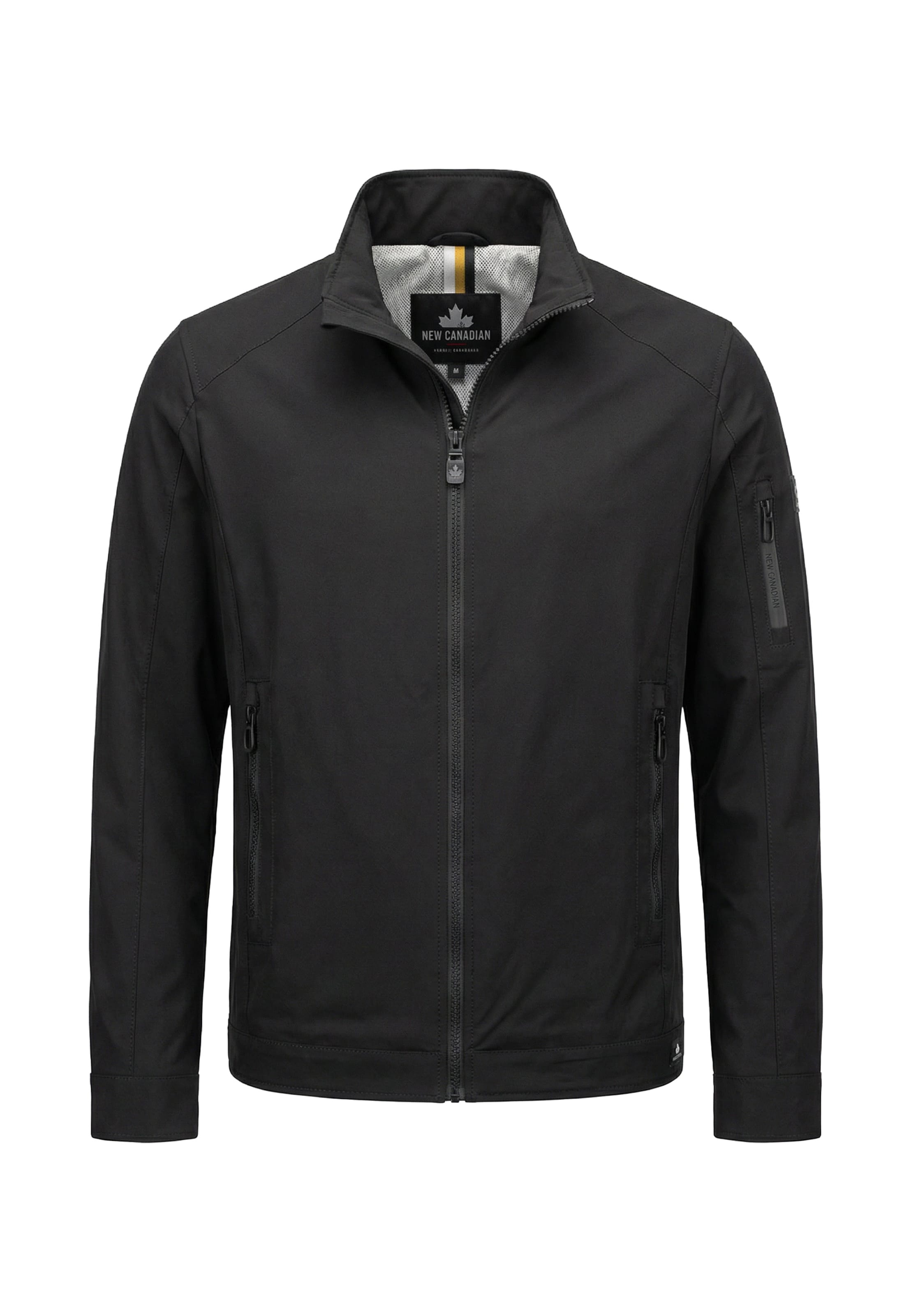 NEW CANADIAN Between-Season Jacket in Black: front