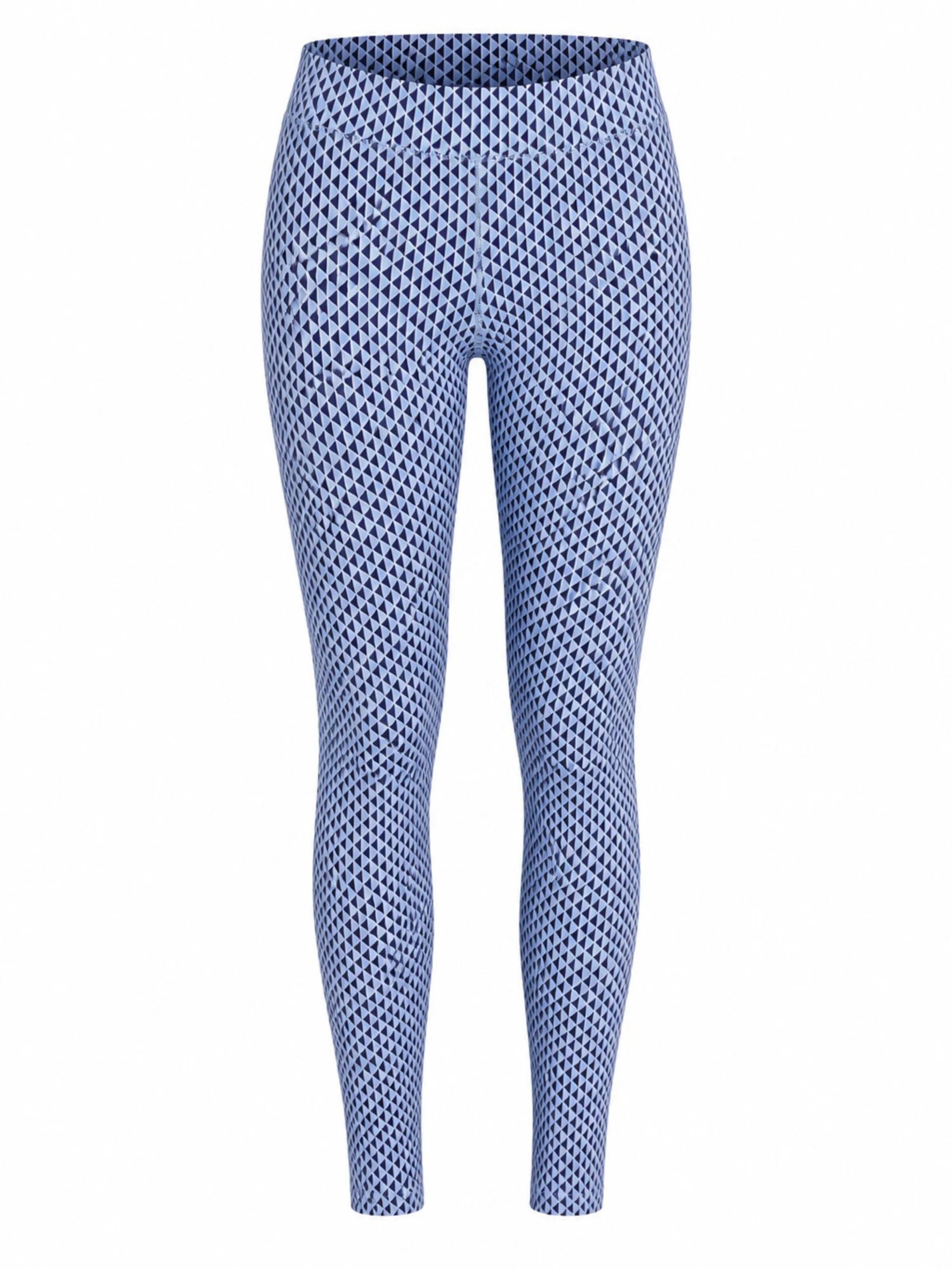 Leela COTTON Skinny Leggings 'Damen Bio-Baumwoll Leggings'‌‌‌‌‌‌‌‌‌‌ in Blau: Vorderseite