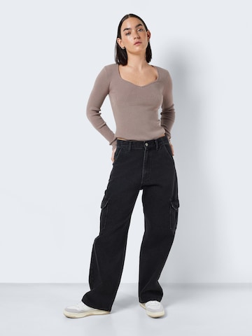 Loosefit Jeans cargo 'ALEXA' Noisy may en noir