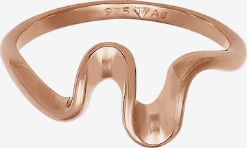 ELLI Ring  'Wellen' in Gold