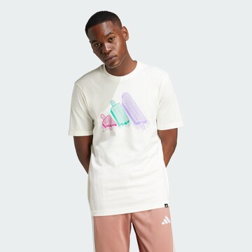 ADIDAS SPORTSWEAR - Camiseta funcional en blanco