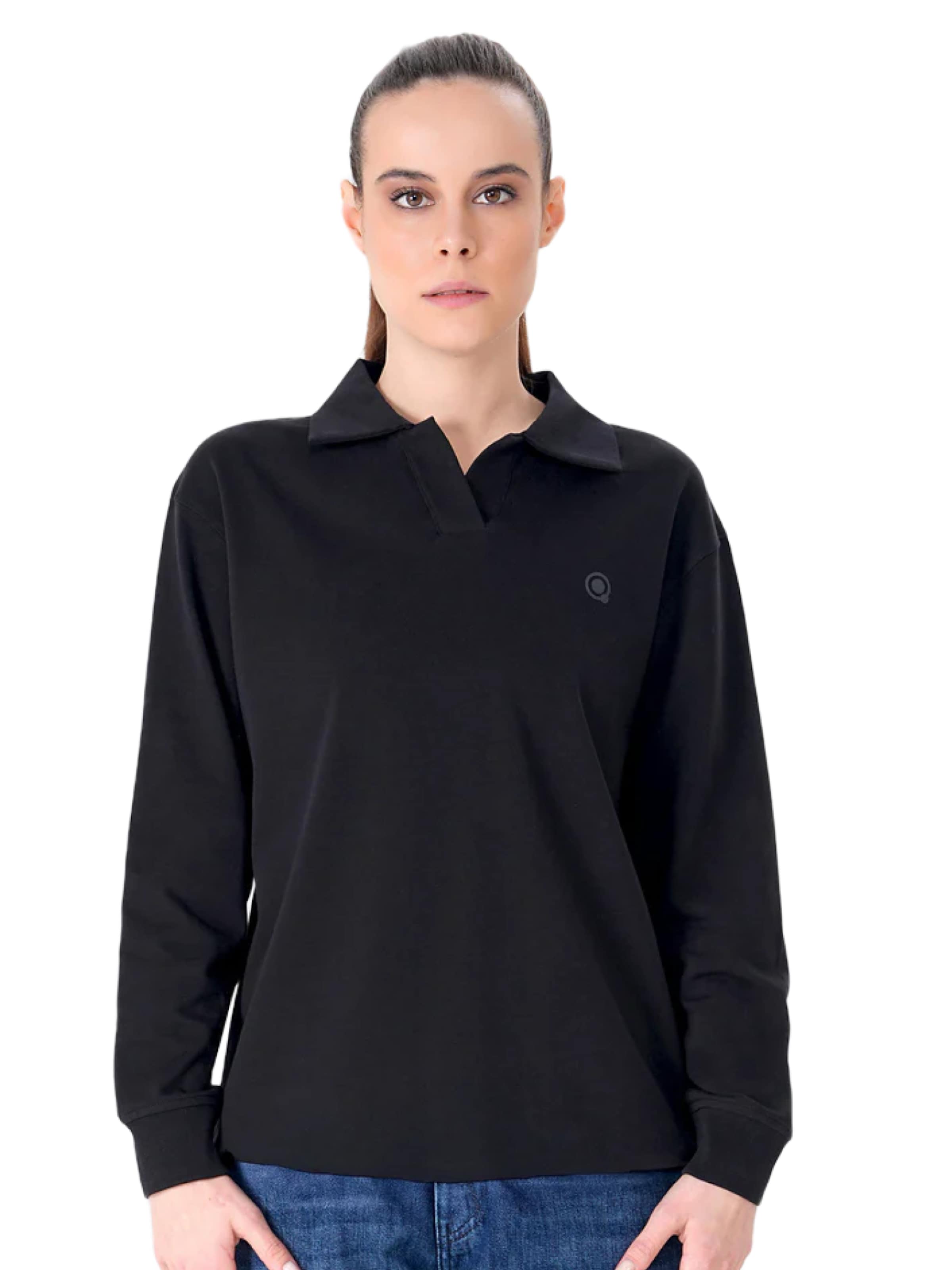 UNIQVIBE Shirt in Black