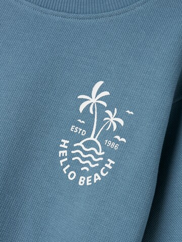 Sweat 'NMMVasse' NAME IT en bleu