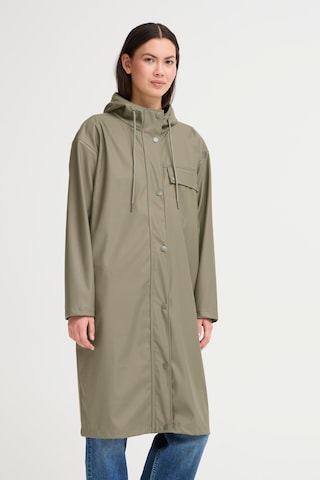 ICHI Between-Season Jacket 'IHTAZI' in Green: front