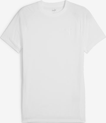 PUMA Performance Shirt 'Evostripe' in White: front