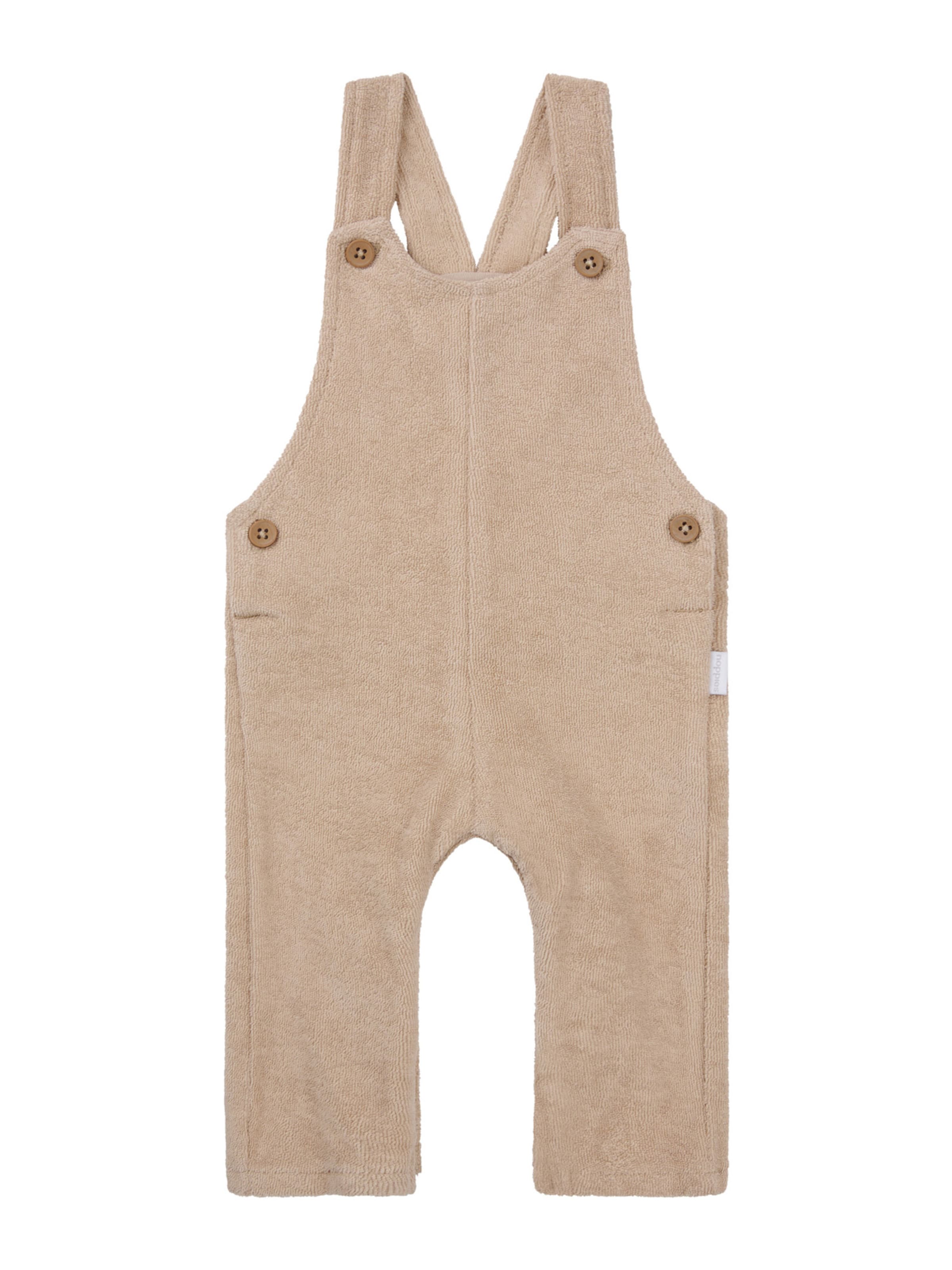 bēšs Noppies Standarta Kombinezons ar lencēm: no priekšpuses