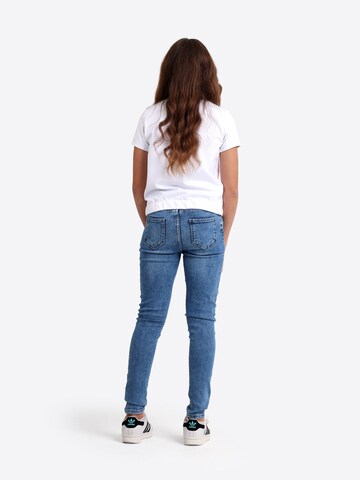 Solang Skinny Hose Skinny-Denim Jeans in Blau