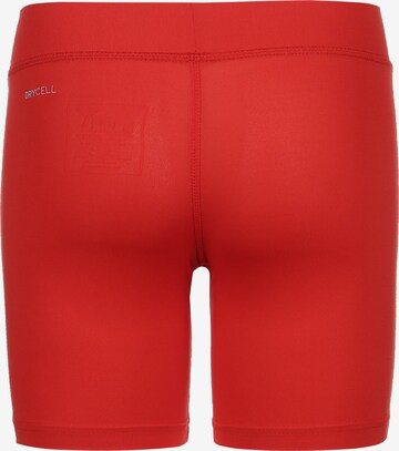 Skinny Pantaloni sportivi 'LIGA' di PUMA in rosso