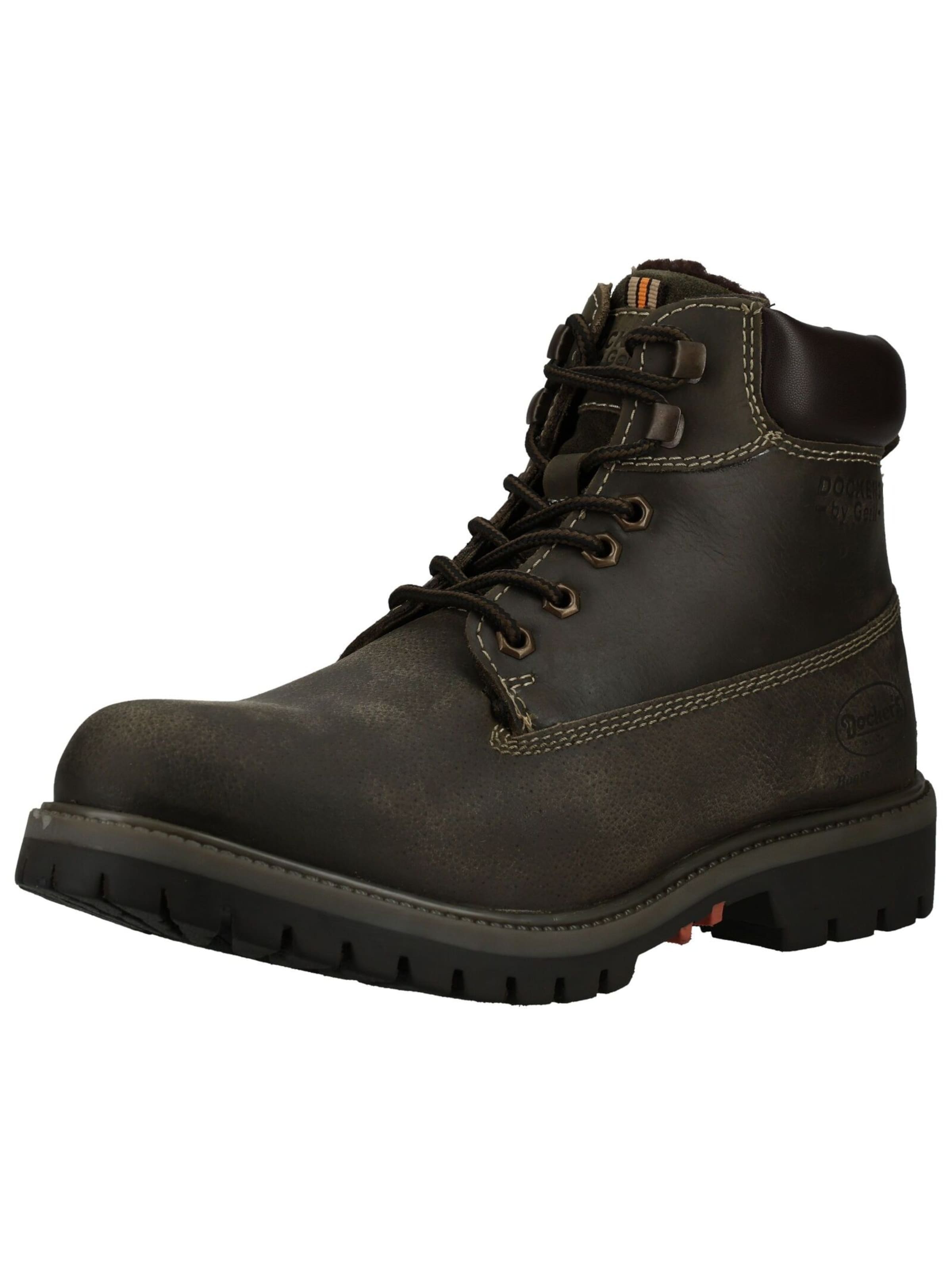 Dockers by Gerli Veterlaarzen in Groen: voorkant