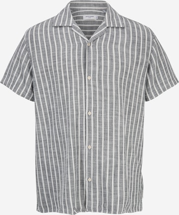 Jack & Jones Plus Regular fit Button Up Shirt 'CABANA' in Grey: front