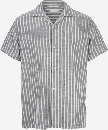 Jack & Jones Plus Regular fit Πουκάμισο 'CABANA' σε γκρι: μπροστά