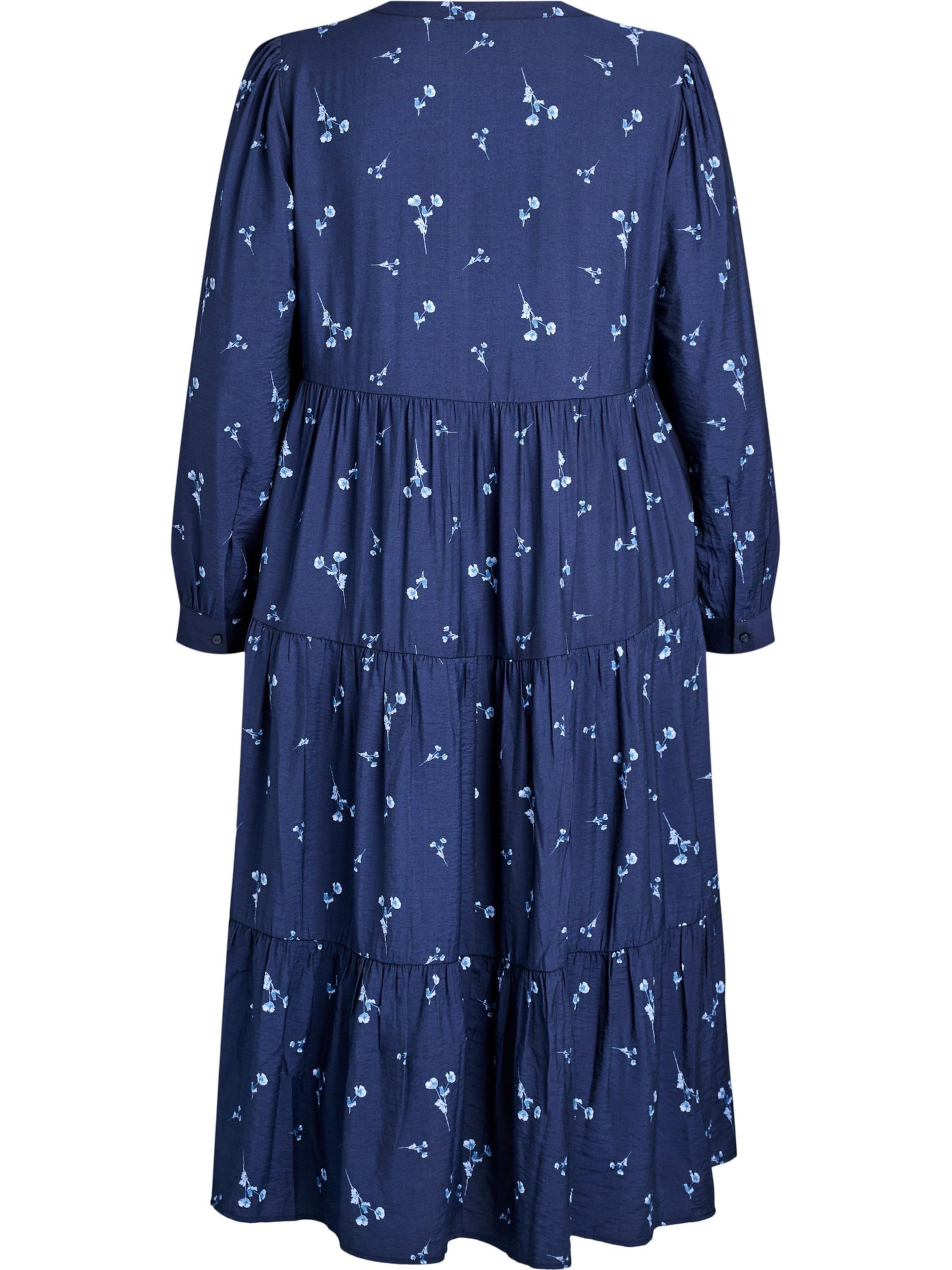 Zizzi Kleid 'NABILA' in Blau