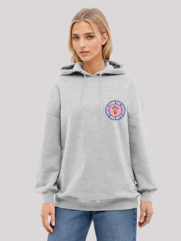Sweat-shirt 'Coffee Club' F4NT4STIC en gris