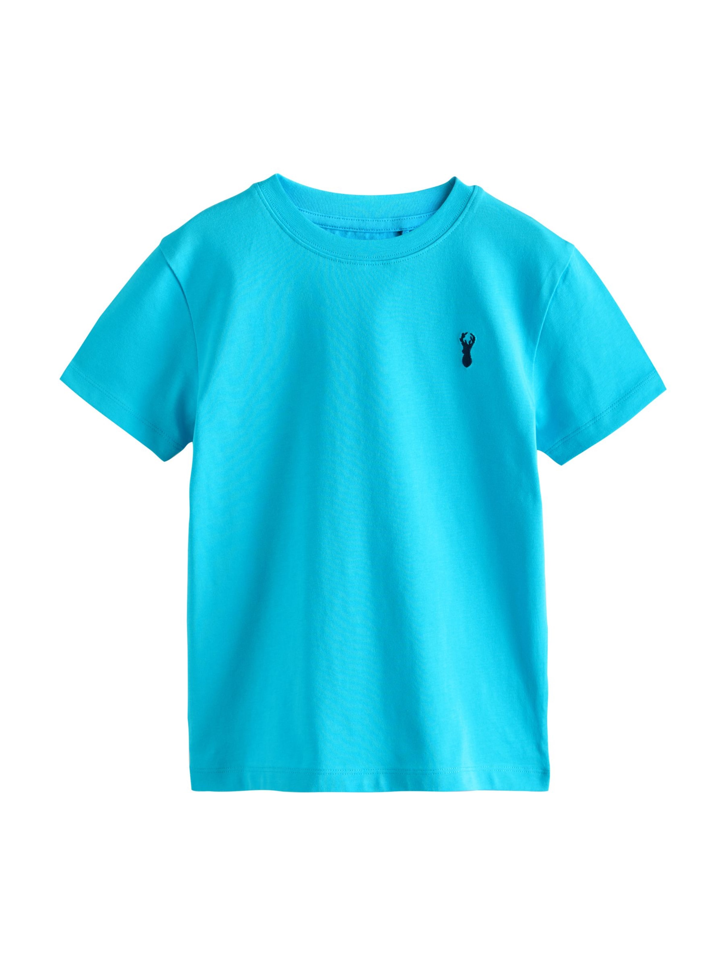 Next T-Shirt in Blau: Vorderseite