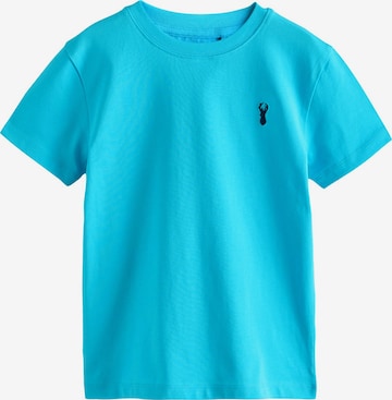 Next T-Shirt in Blau: Vorderseite