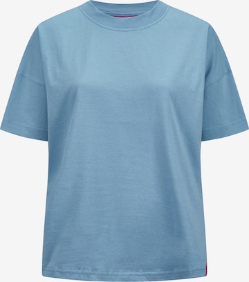 salzhaut T-Shirt 'Leev' in Blau: Vorderseite