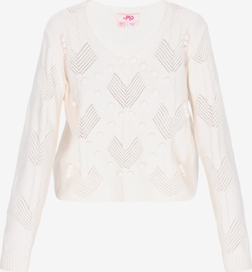 MYMO Sweater in White: front