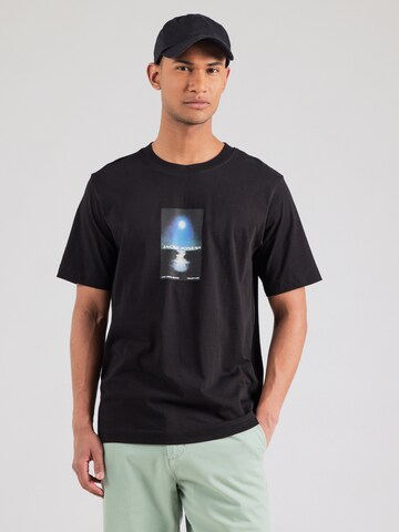 Maglietta 'JCOCALMA' di JACK & JONES in nero: frontale