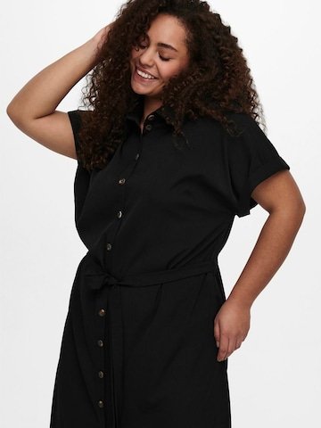 ONLY Carmakoma Shirt Dress 'Diega' in Black