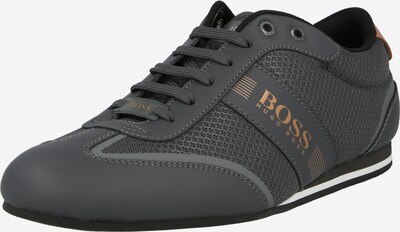 BOSS Casual Sneaker 'Ligter' in cognac / dunkelgrau, Produktansicht