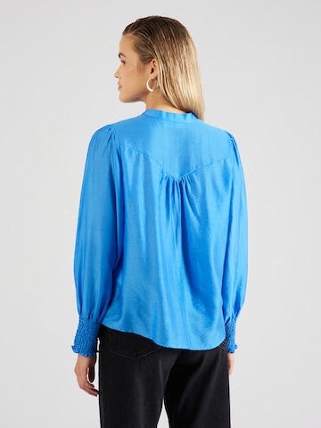 MSCH COPENHAGEN Blouse 'Kaliko Romina' in Blauw