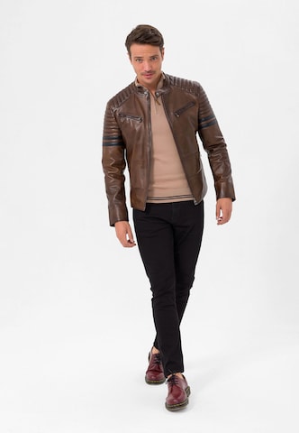 Jimmy Sanders Jacke in Braun