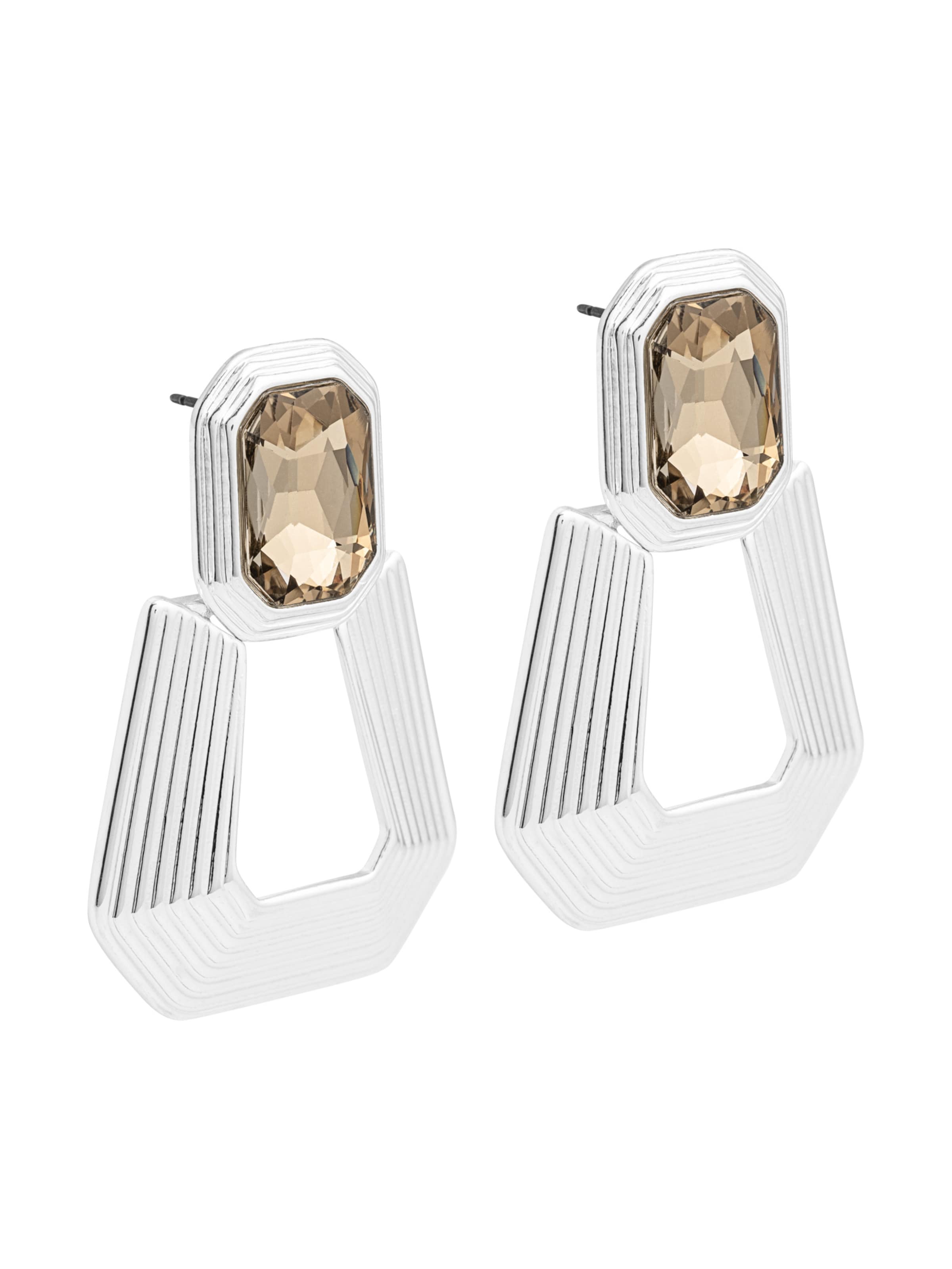 A&C Oslo – Nordic Design Jewellery Oorbellen 'Grace S' in Zilver: voorkant