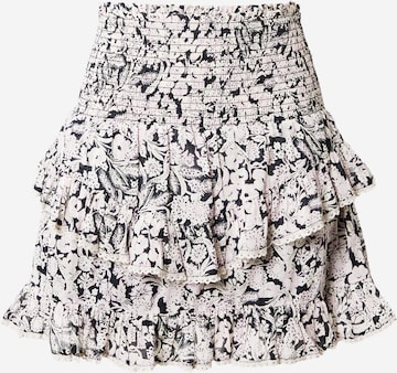 Neo Noir Skirt in White: front