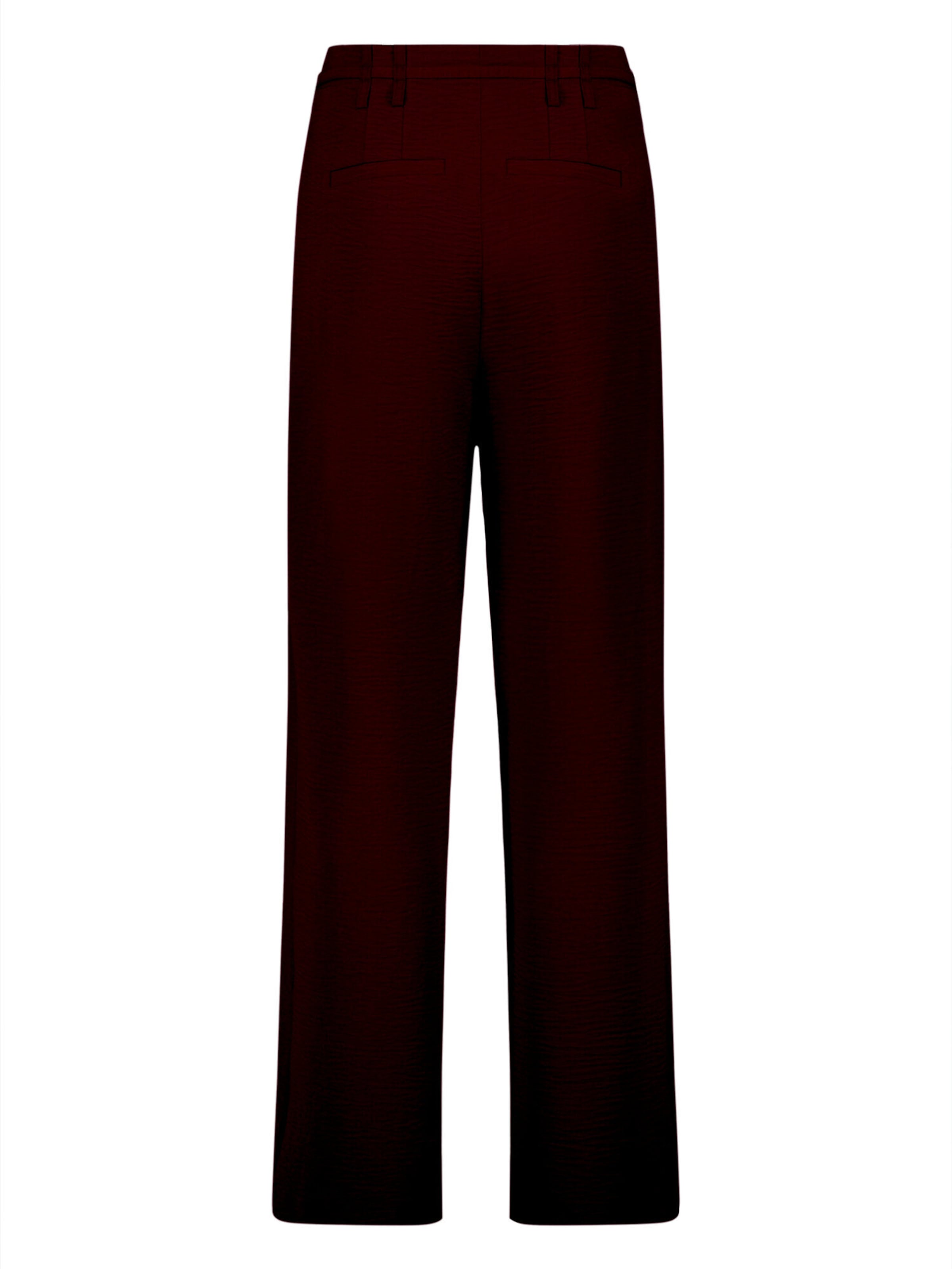 Slimfit Pantaloni di zero in rosso